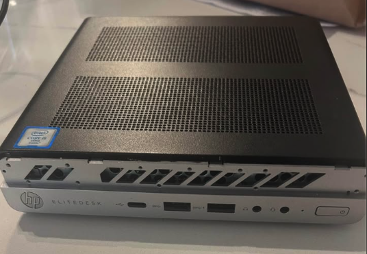 HP EliteDesk as it was shown on Facebook Marketplace